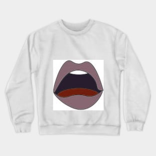 oPEN mOUTH Crewneck Sweatshirt